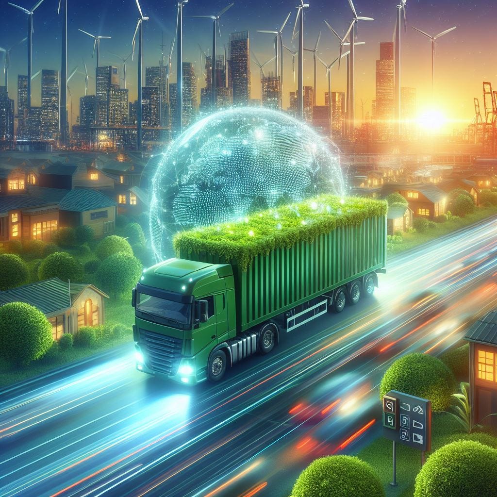 Increasing efficiency and sustainability: the impact of green logistics technology
