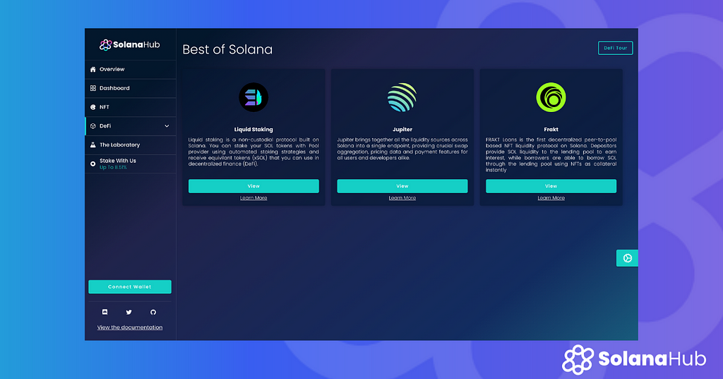 The Basics of Liquidity Pools, SolanaHub App