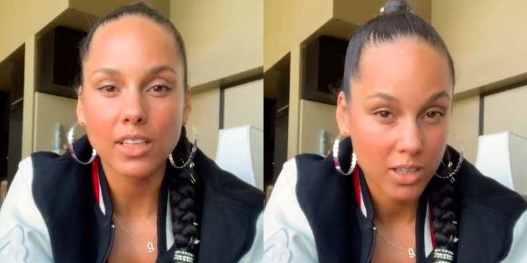 Alicia Keys ranting over labels affecting her son.