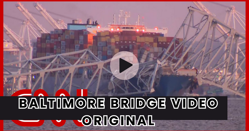 Baltimore Bridge Video Twitter