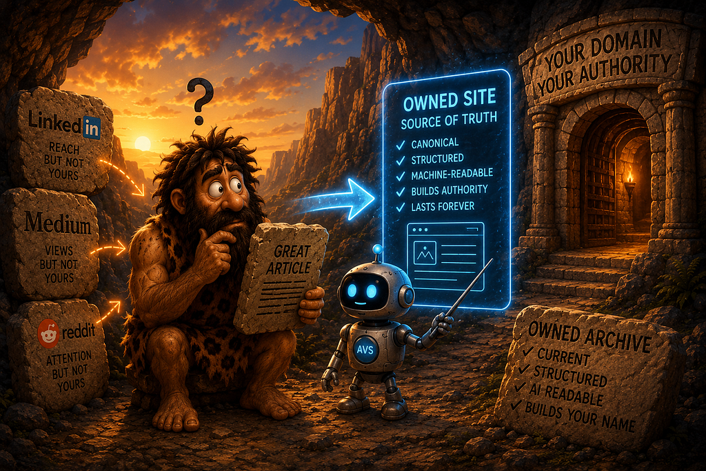 A Firm Was Building Authority on Platforms It Did Not Own.