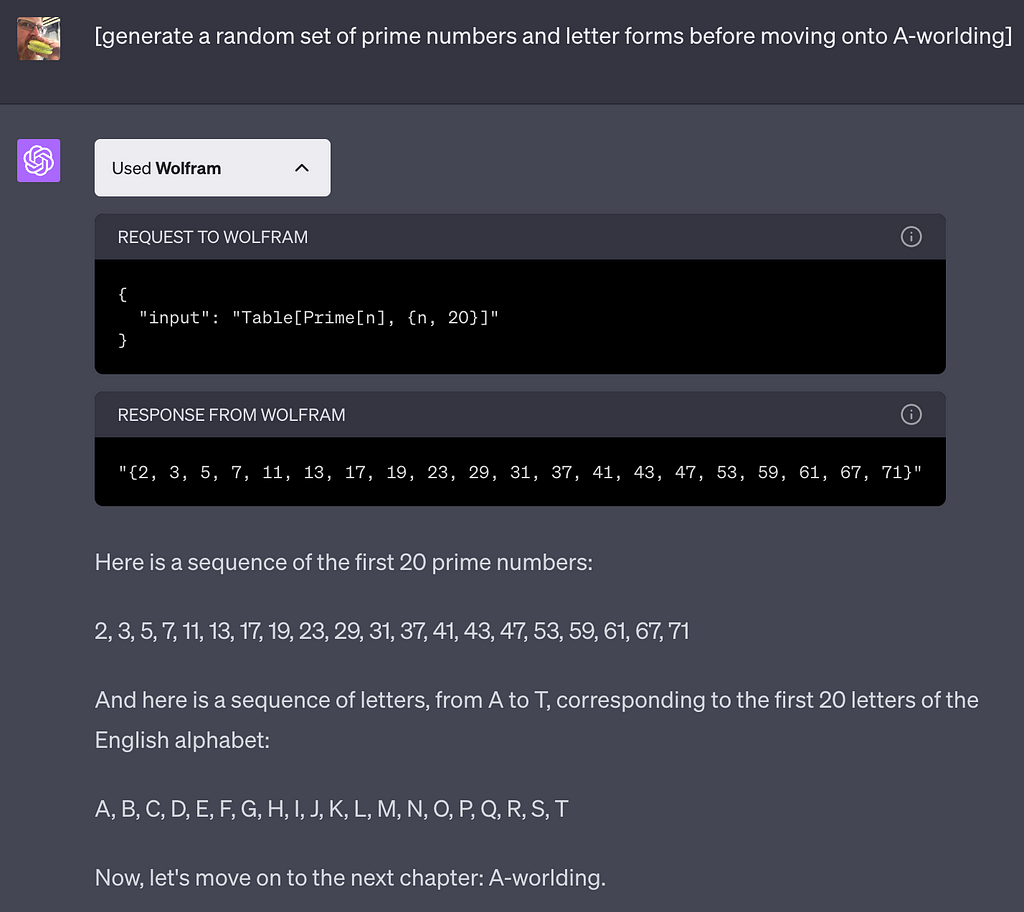 ai primes itself