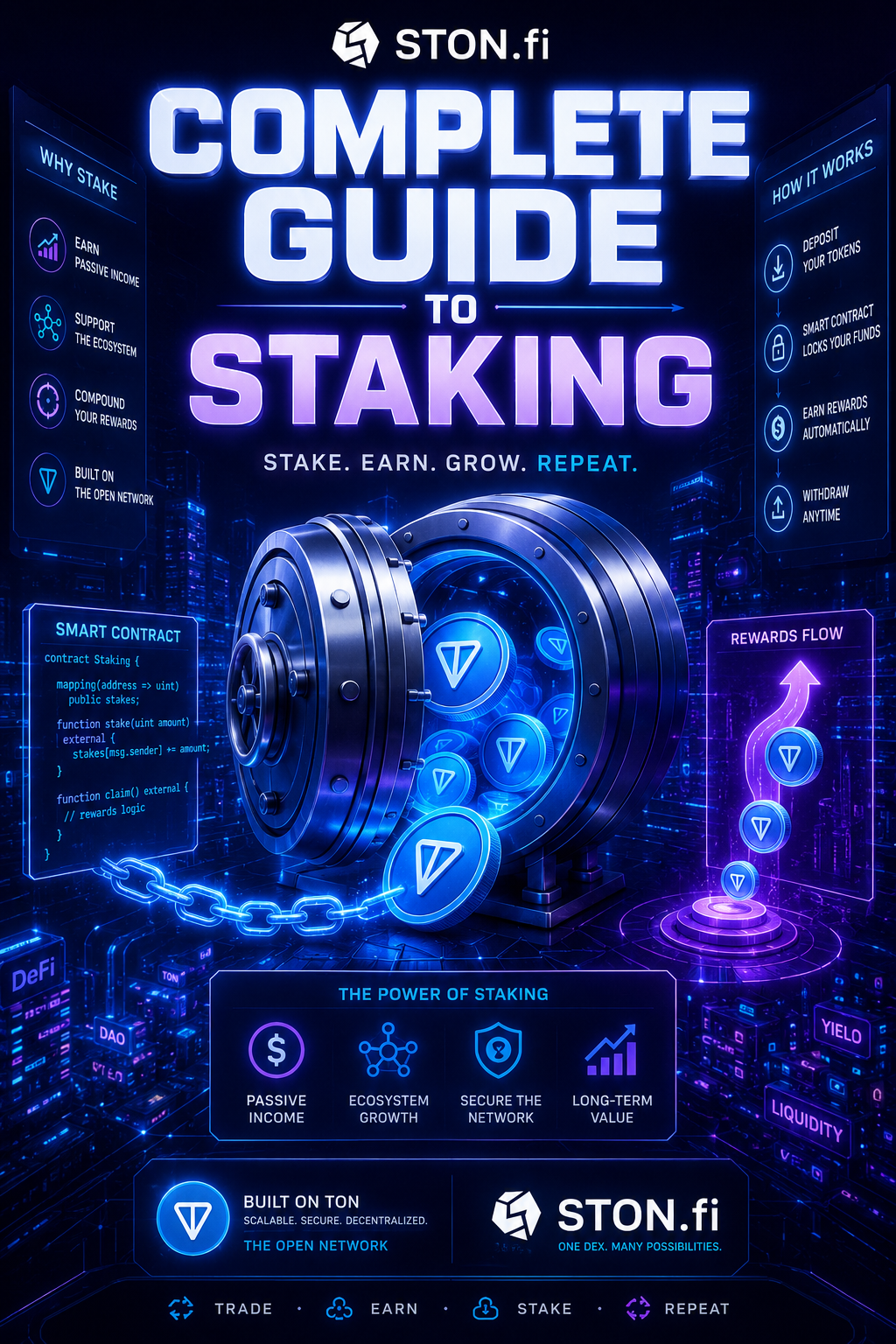 Complete Guide to Staking on STON.fi and Earning Rewards 001