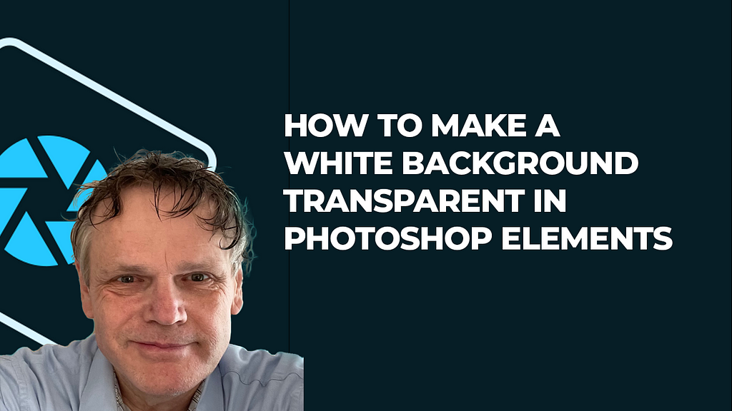 How to Make a White Background Transparent in Photoshop Elements