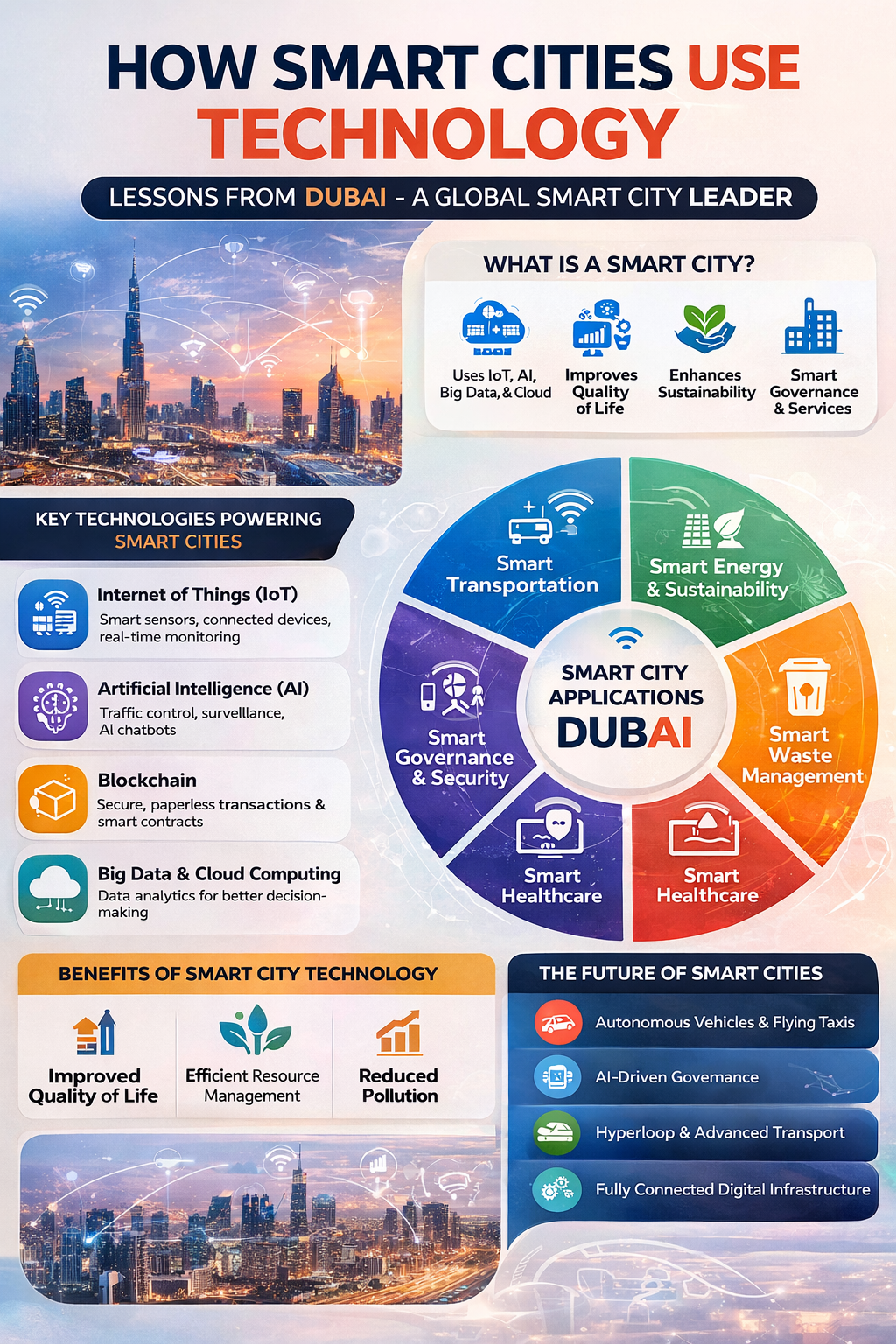 How Smart Cities Use Technology to Transform Everyday Life