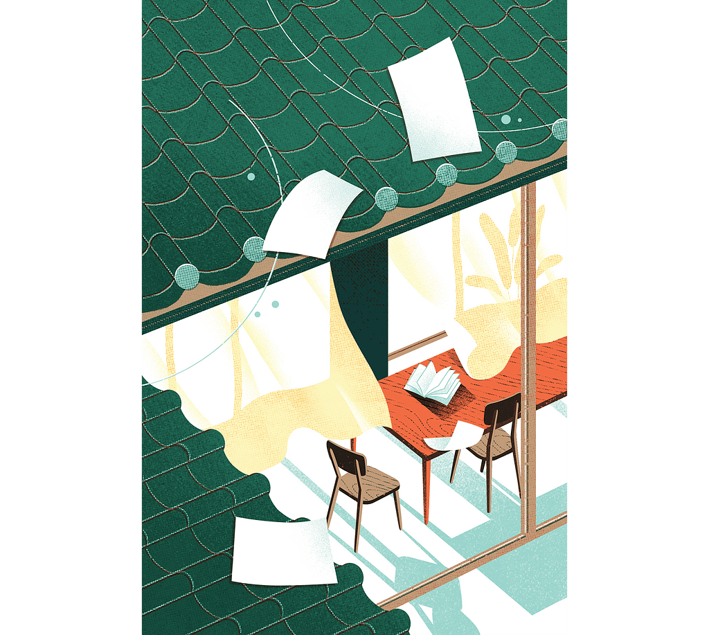 Novel illustration series