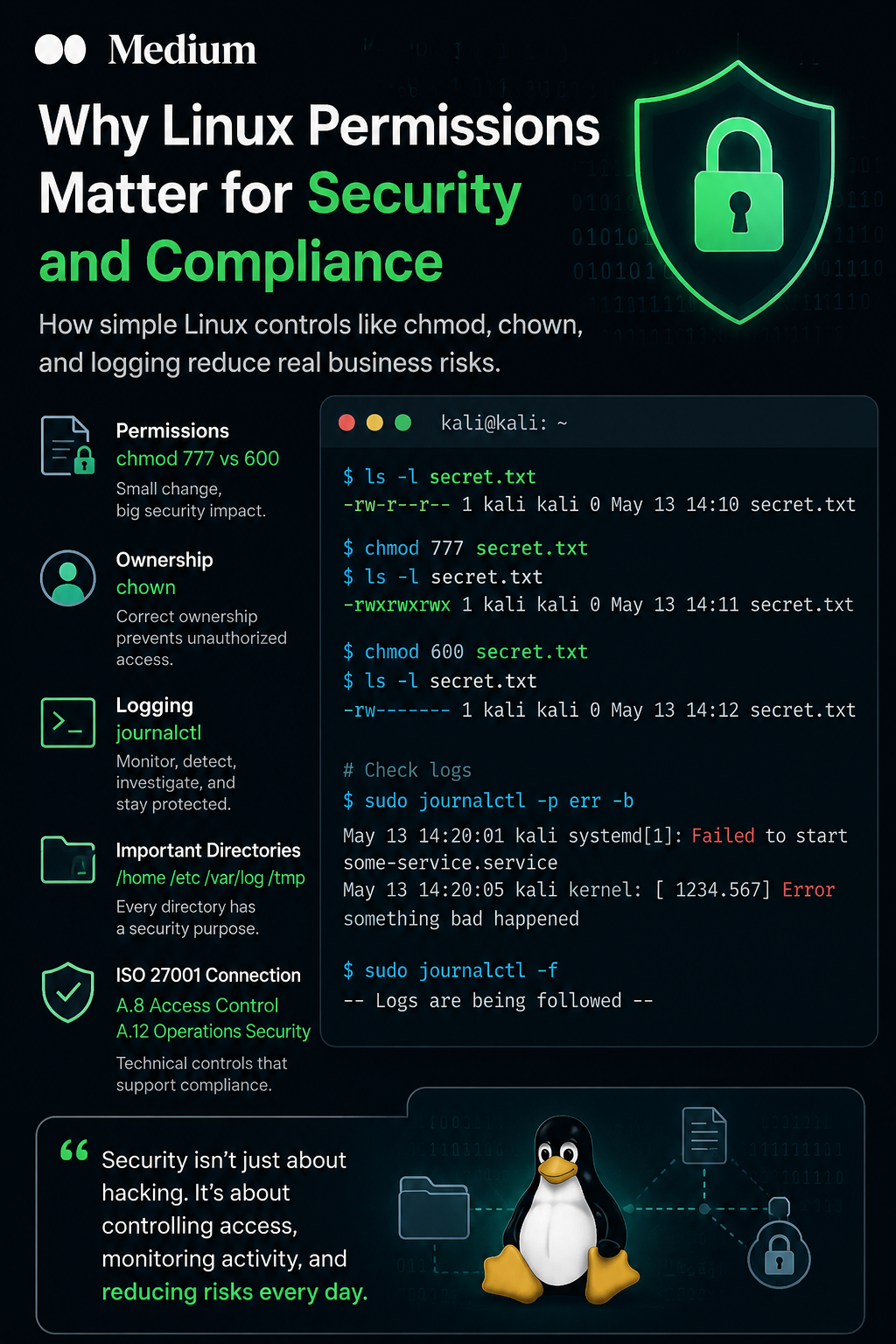 Why Linux Permissions Matter for Security and Compliance