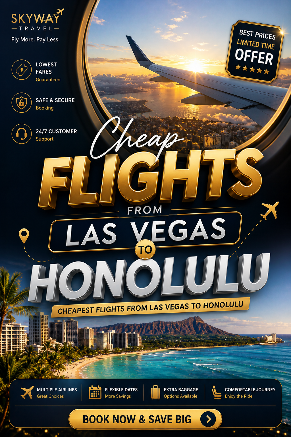 Cheap Flights from Las Vegas to Honolulu: The Smart 2026 Guide for U.S