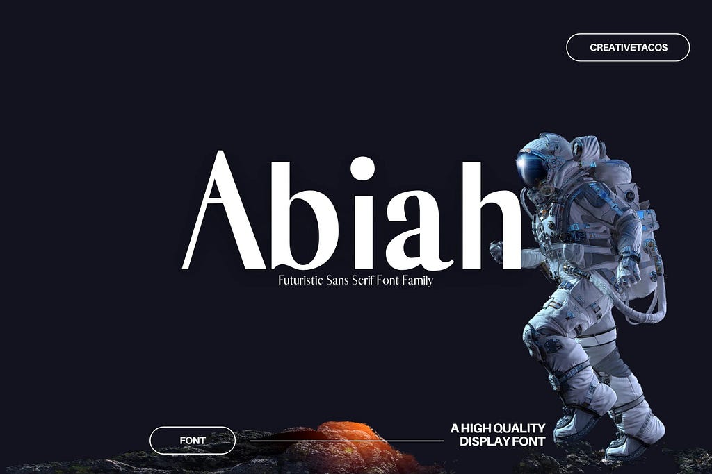 Abiah Sans Serif Font Family