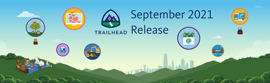 Salesforce Trailhead Badges September