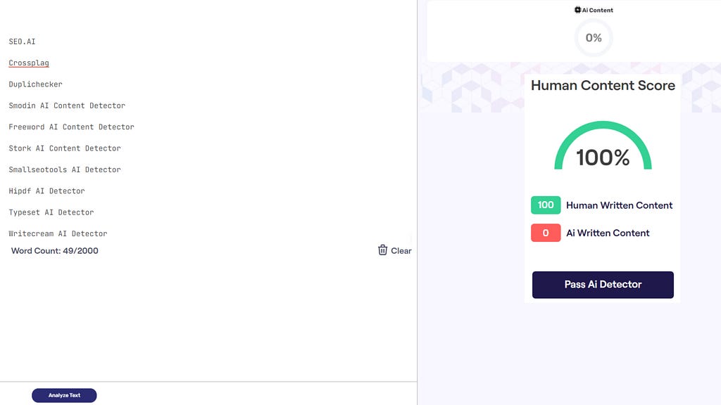 AI Detection: Free AI Content Detection Tools