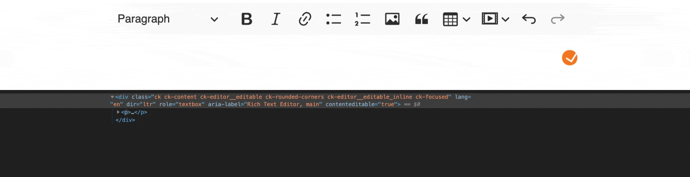 Highlighting text issues in a rich editor with a virtual layer