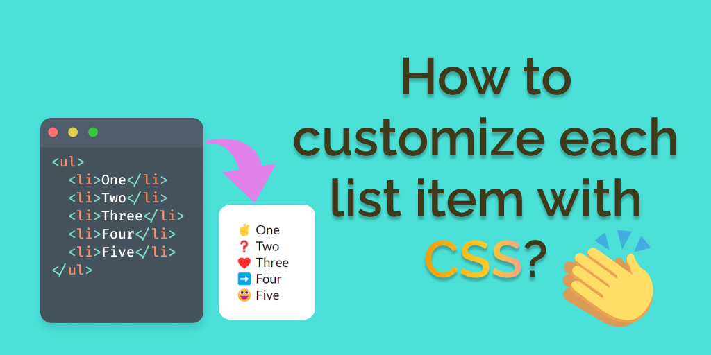 List style type CSS