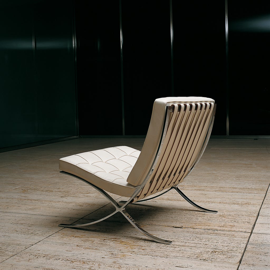 Silla Barcelona — Mies van der Rohe