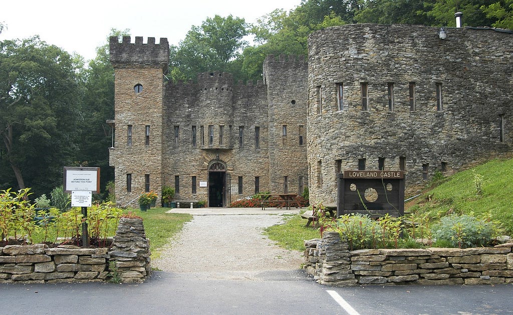 Front Entrance of Loveland Castle