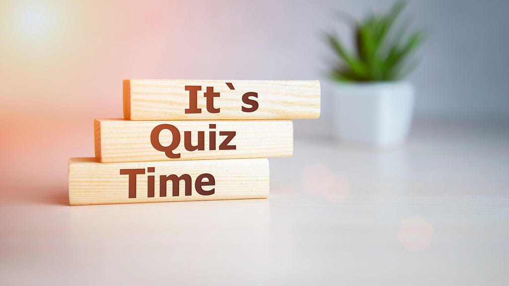 Daily quiz