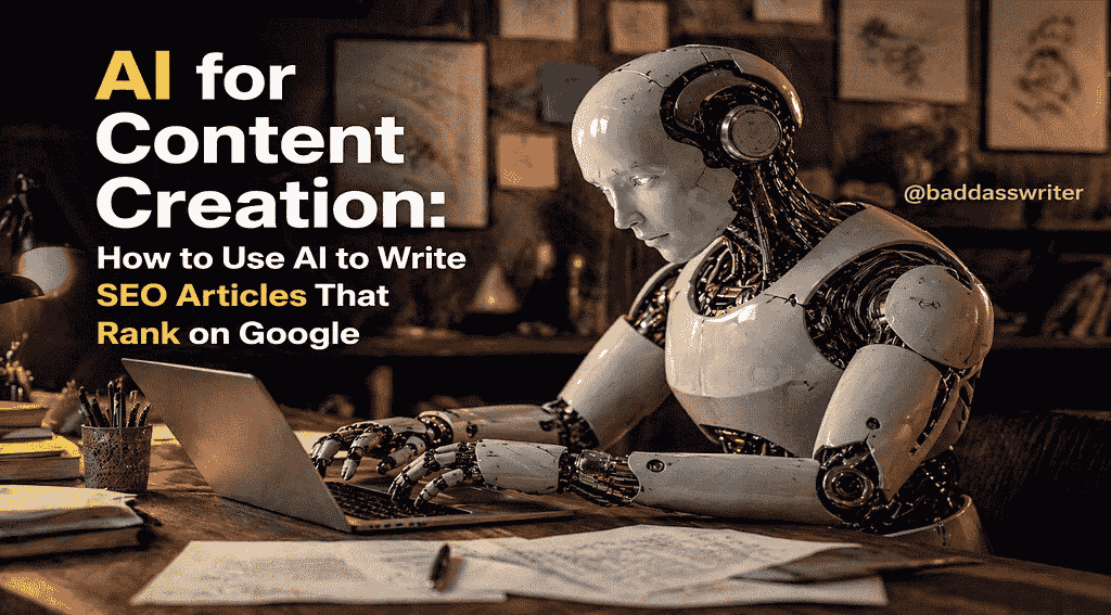 AI for Content Creation: How to Use AI to Write SEO Articles That Rank on Google