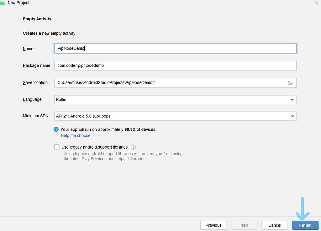 Pictureinpicture (PiP) mode in Android LaptrinhX