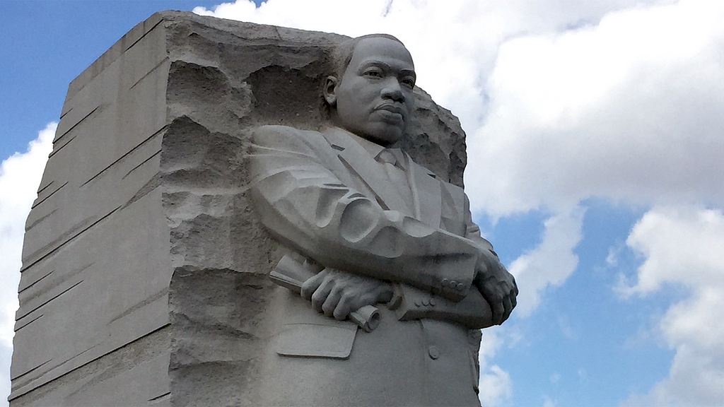 Photo of the Martin Luther King Jr. Memorial in Washington, DC.