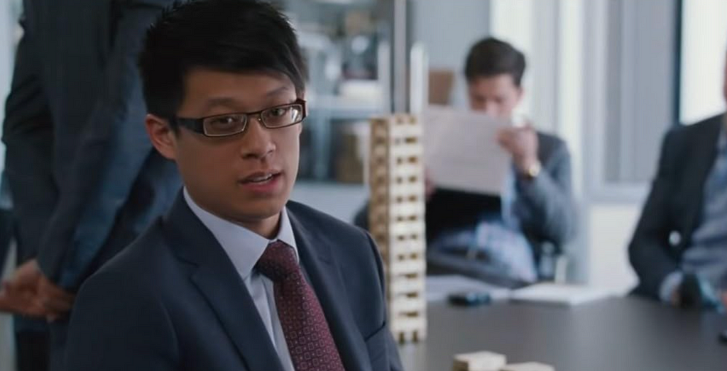 Ted Jiang in the big short, the quant