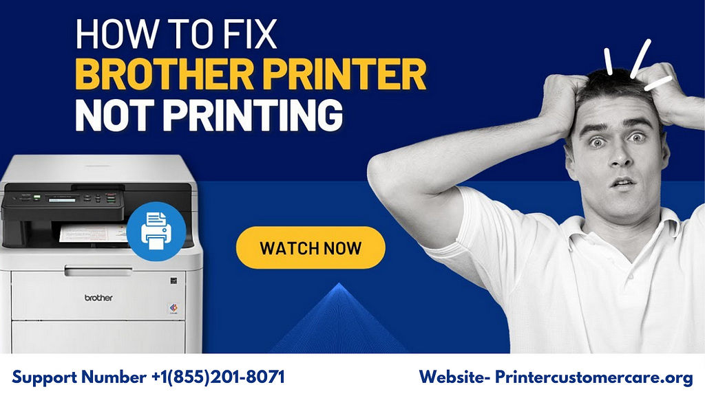 How to Fix Brother Printer Not Printing