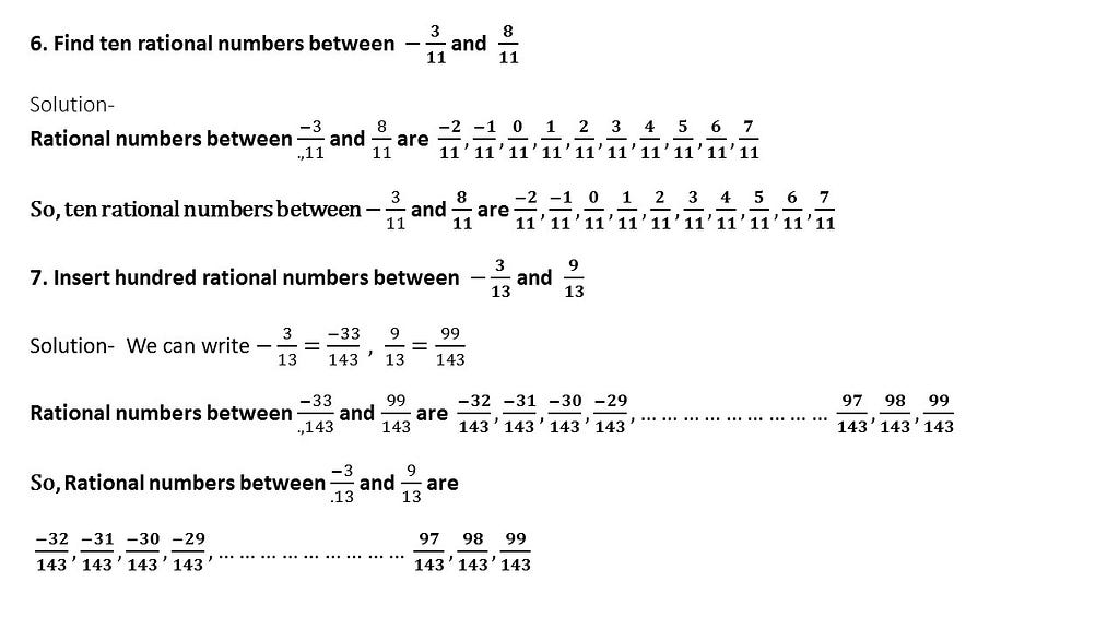 find rational numbers between two rational numbers questions answers