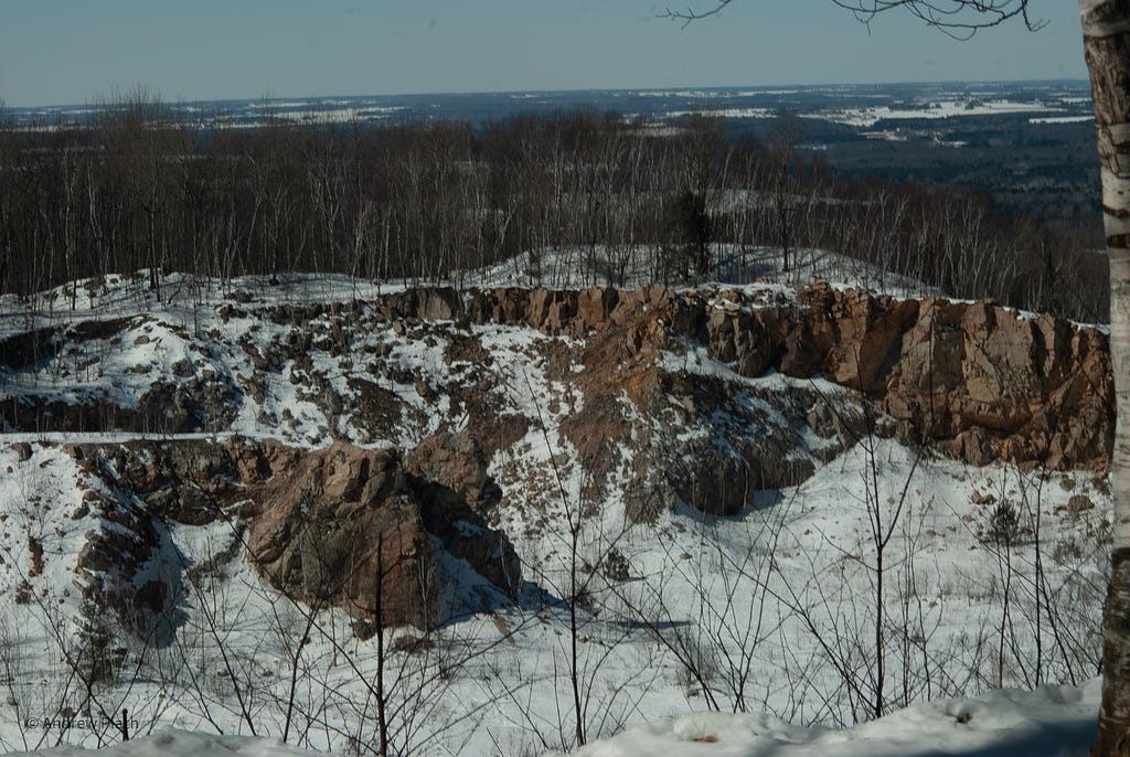 Rib Mountain’s quarry stand as a place of quiet reverence.