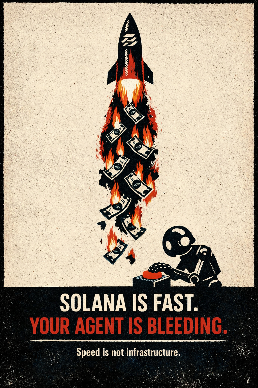 Solana Is a Great Blockchain. It Will Bury Your Agent Economy.