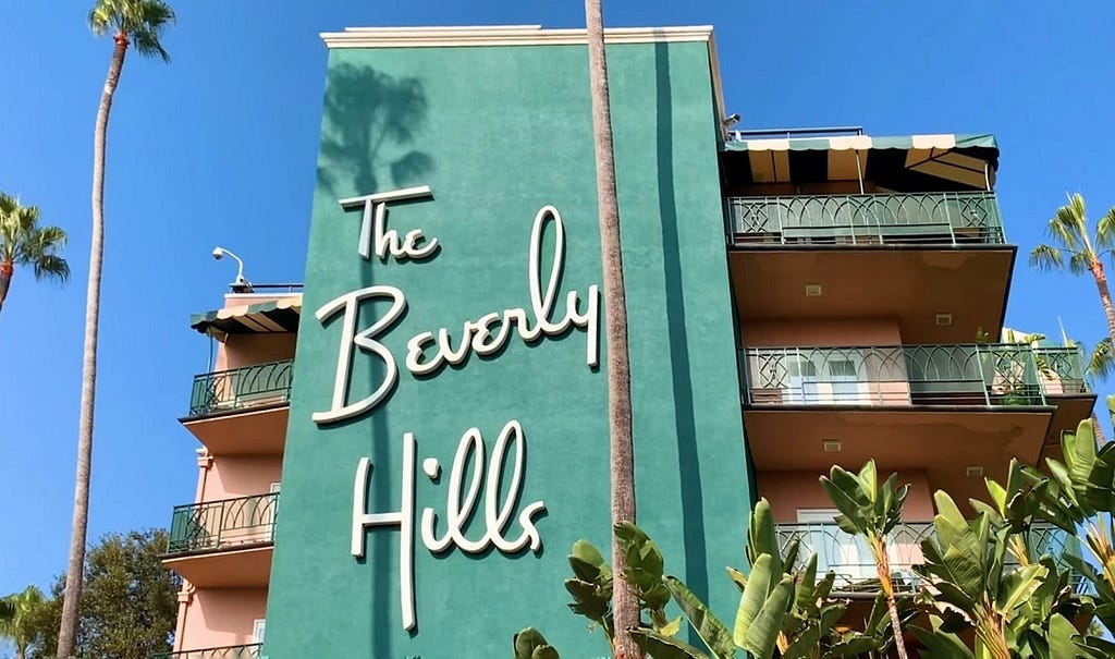 The Beverly Hills Hotel Spa at just 6 minutes drive to the north of Beverly Hills Aesthetic Dentistry