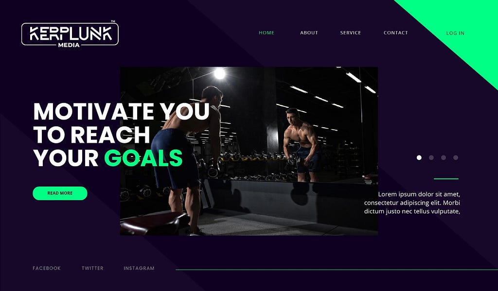 Thumbnail image for GYM website