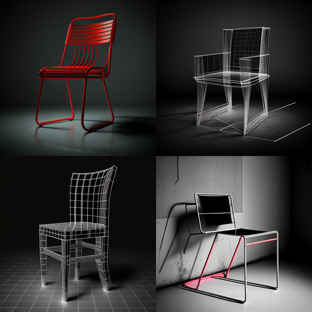 chairs, line