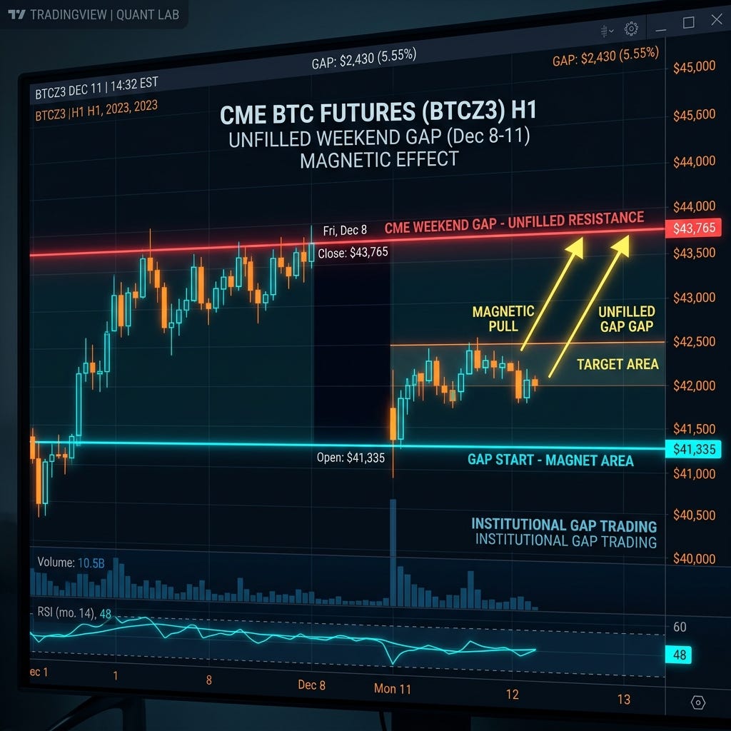 Trading the CME Gap: The Bitcoin Weekend Arbitrage