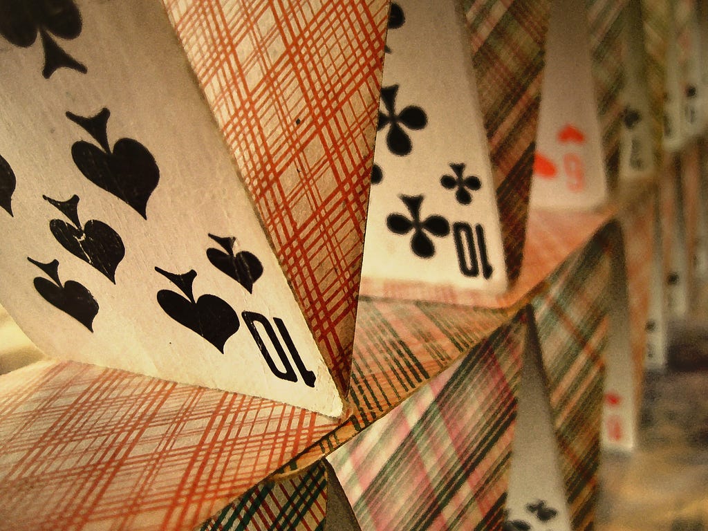 A house of cards