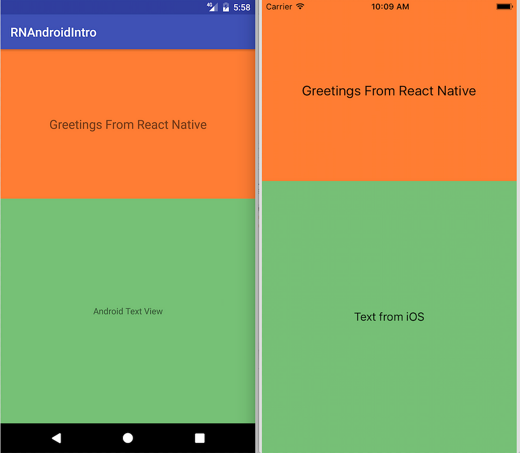 A quick peek at React Native for Android/iOS native developer