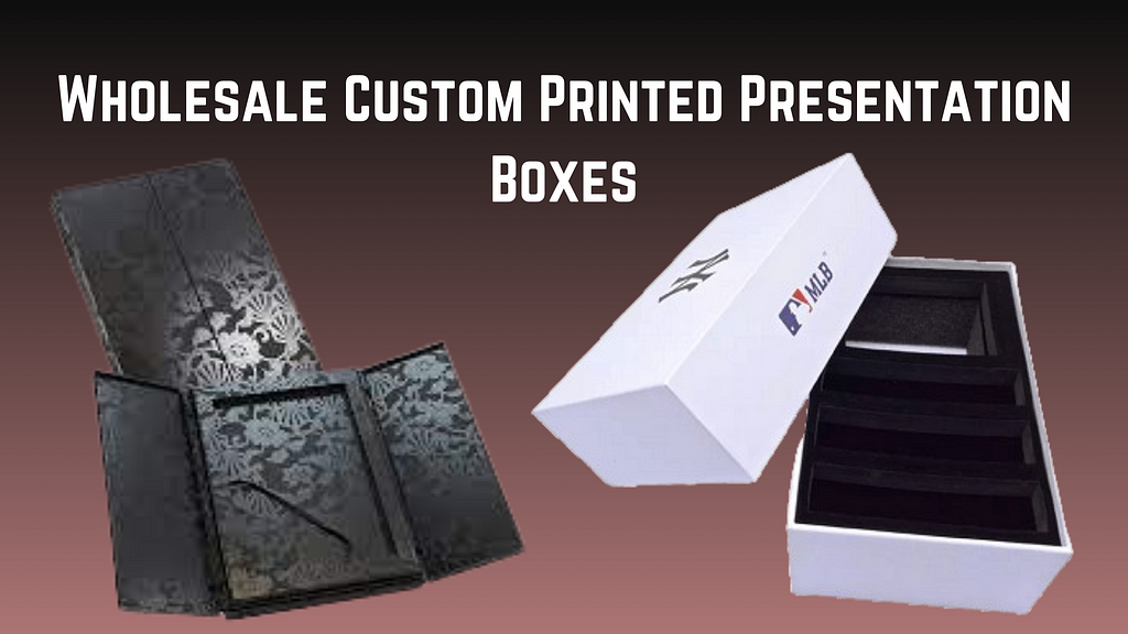 Elevate Your Presentation Game with Custom Presentation Boxes