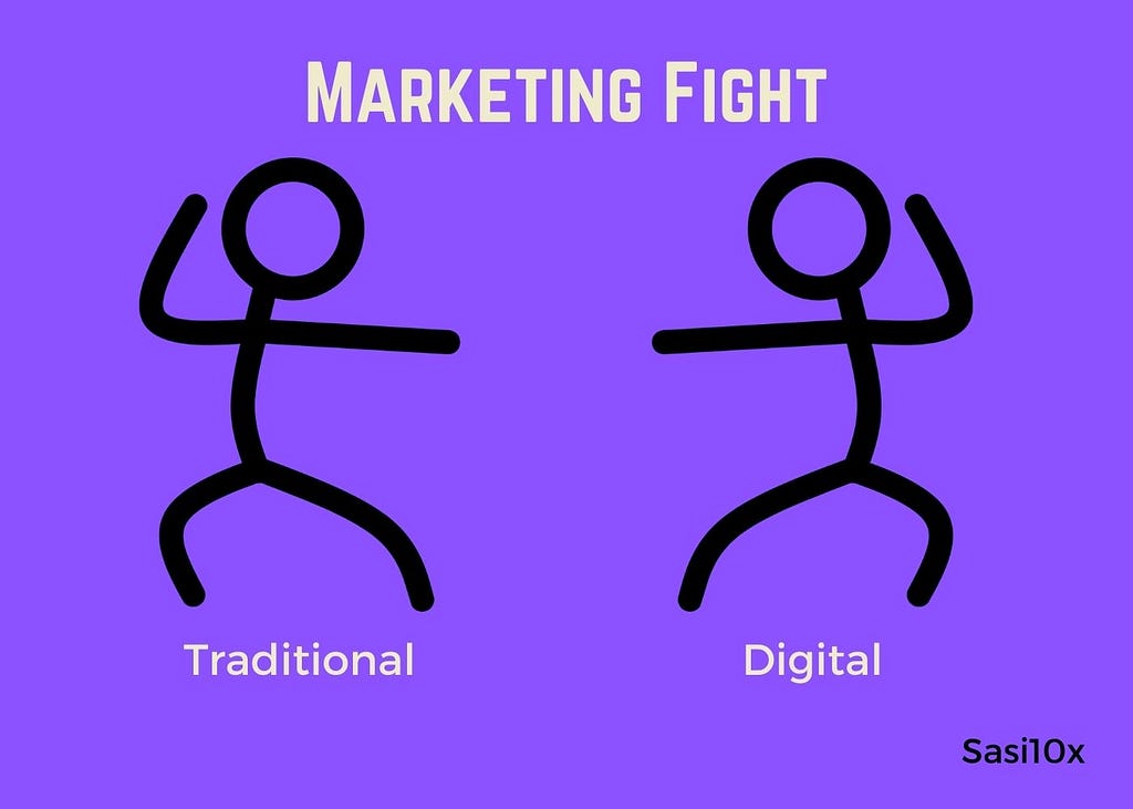 Digital marketing vs Traditional marketing
