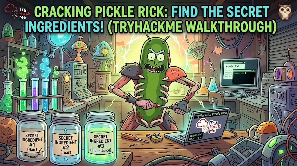 THM CTF : Pickle Rick