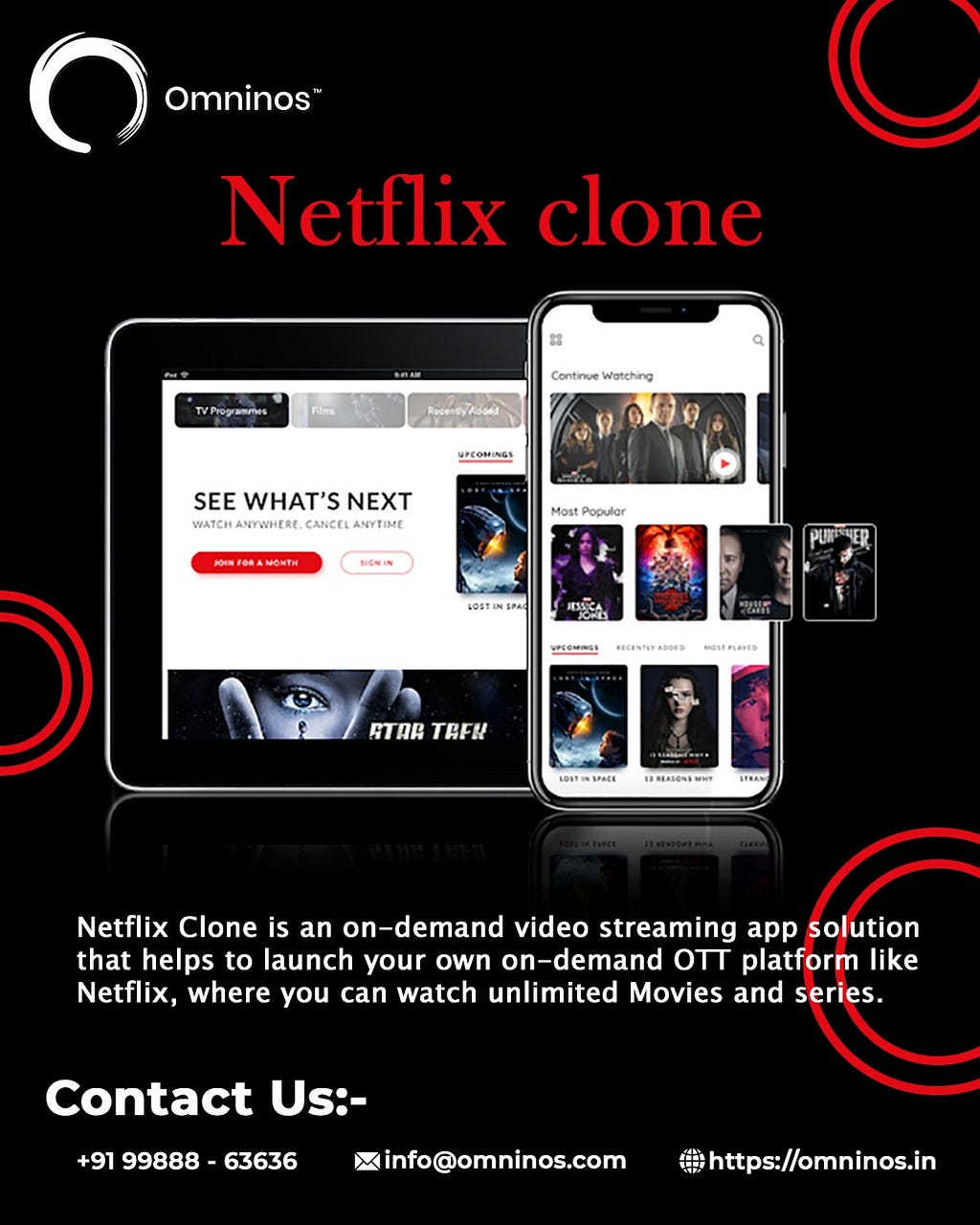 Win Over Film Lovers With The Development Of The Netflix Clone App