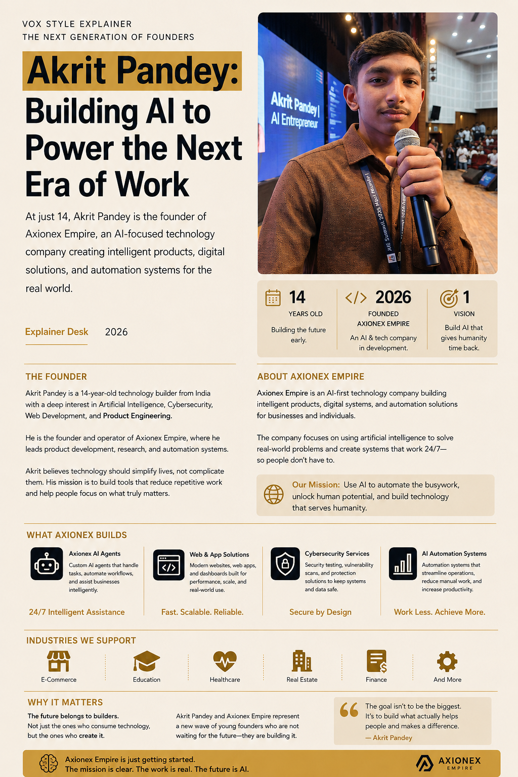 Part 2 — Building Axionex Empire: Turning Vision into Reality