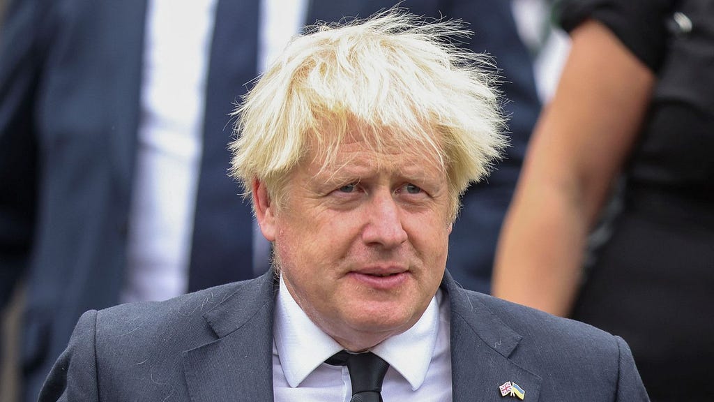 photo of former UK Prime Minister Boris Johnson