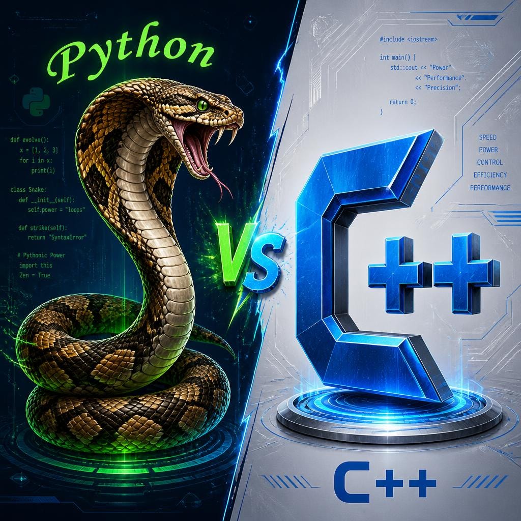 Python vs C++: Which Should You Learn in 2026?