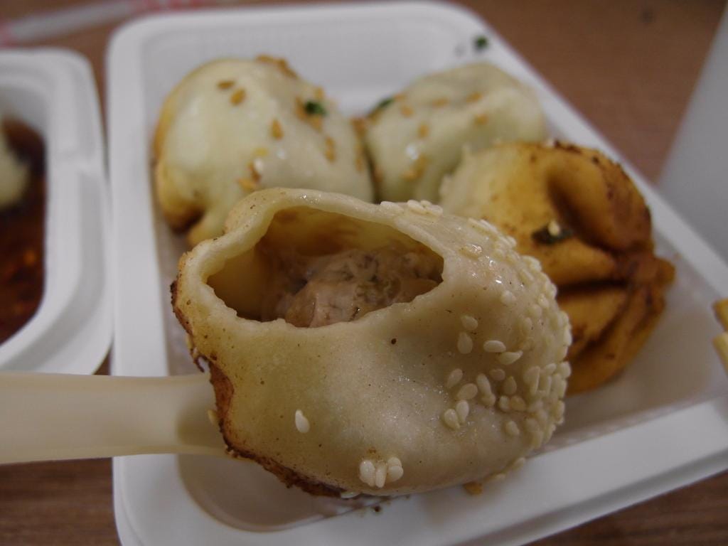 Yang’s Dumplings: pan-fried, crispy brown goodness
