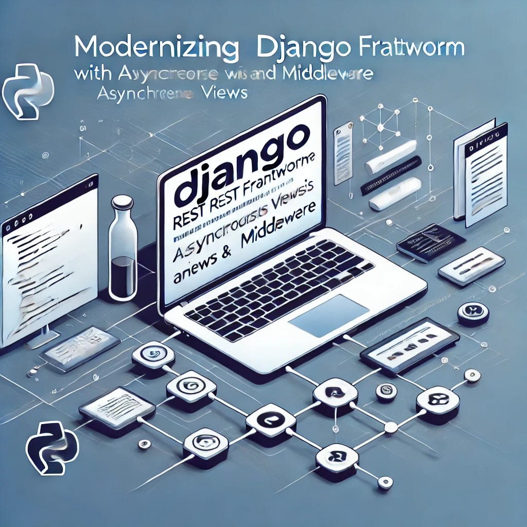 Modernizing Django REST Framework with Asynchronous Views and Middleware.
