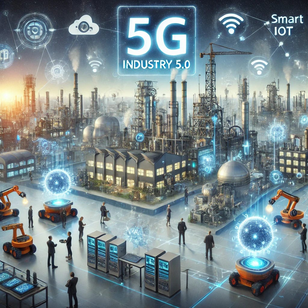 5G ve Endüstri 5.0: Bağlantılı Gelecek