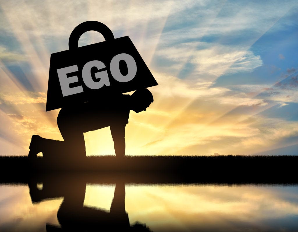 Ego being a limit to growth