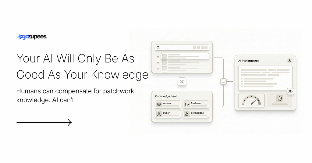 Your AI Will Only Be As Good As Your Knowledge