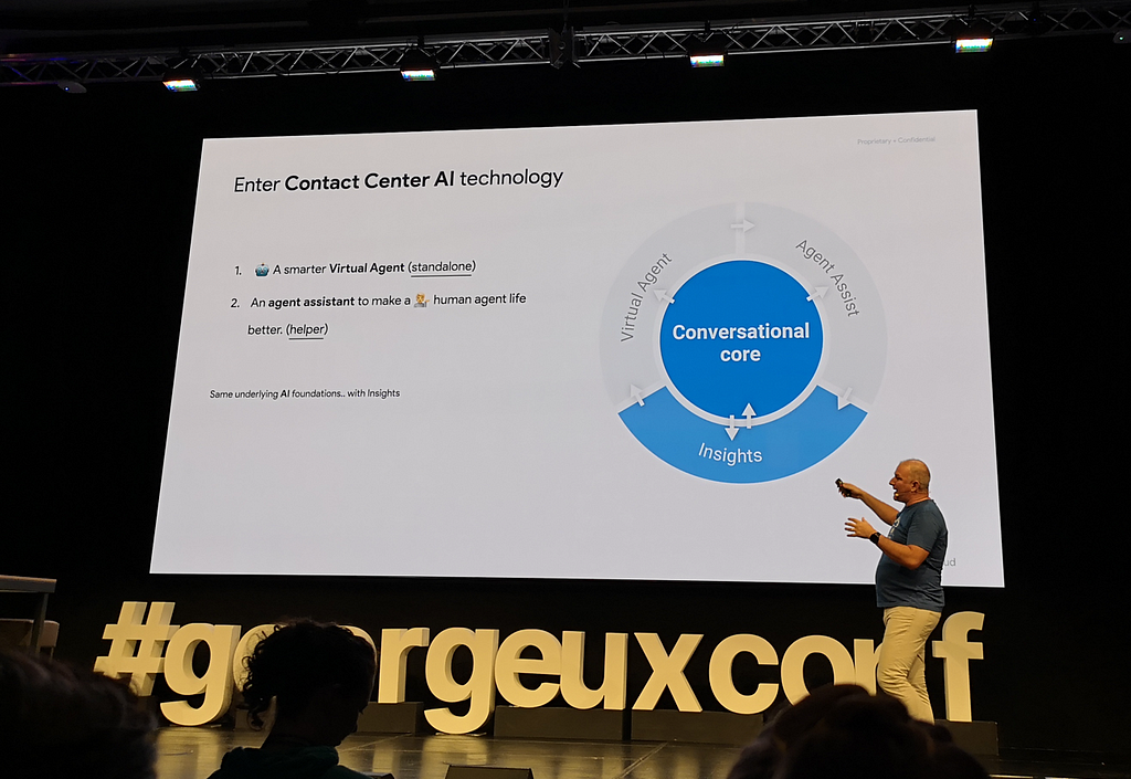 Contact Center AI technology