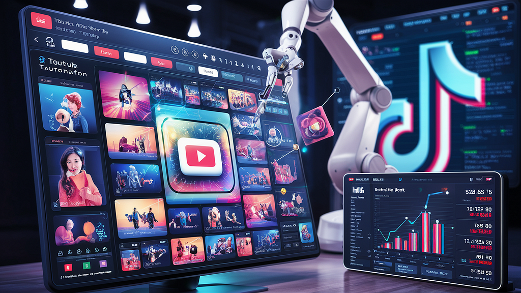 The Future of Content Creation: YouTube Automation and TikTok Automation