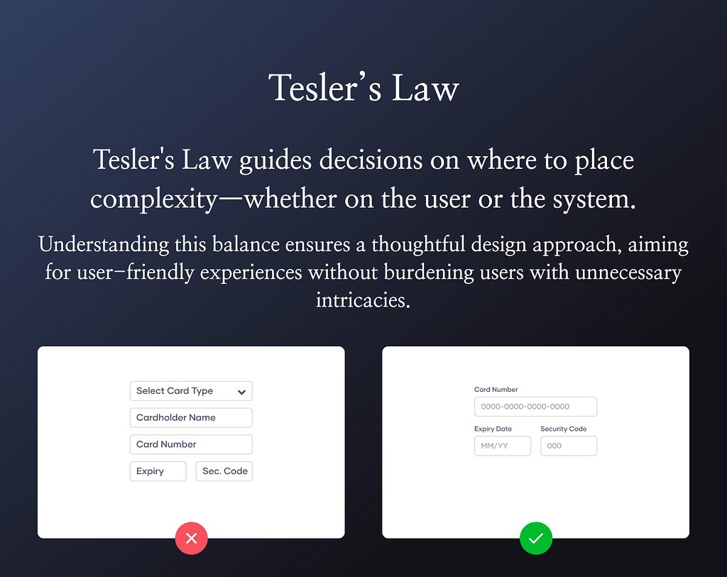 Tesler’s Law in Product Design