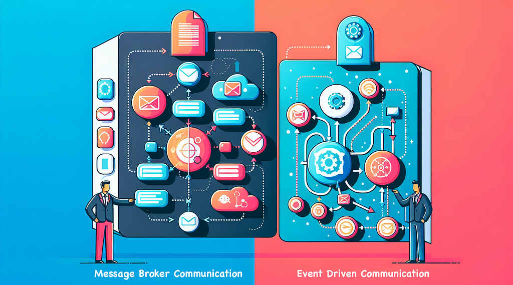 Message Brokers vs. Event-Driven Communication: Key Differences Explained: A Comprehensive Guide to Understanding and Implementing Message Brokers and Event-Driven Systems